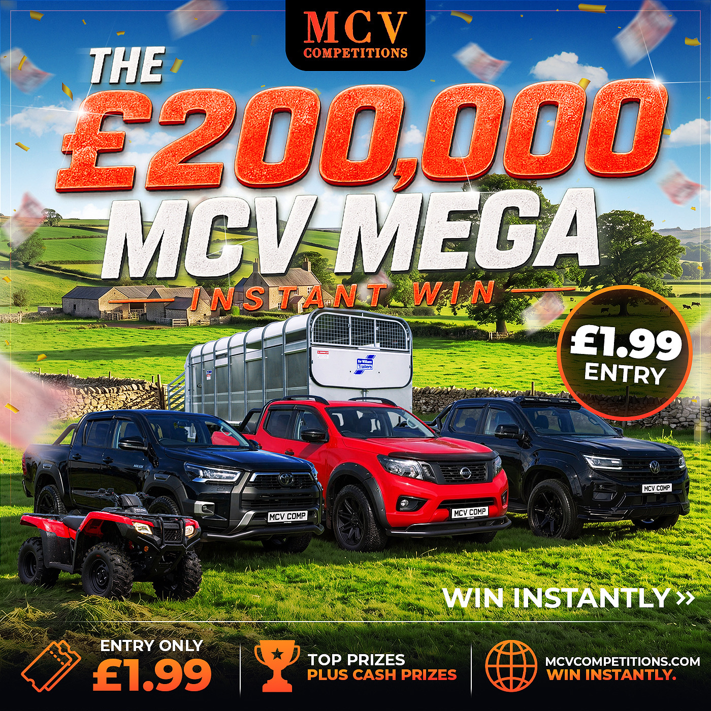 MCV MEGA £200,000 INSTANT WIN